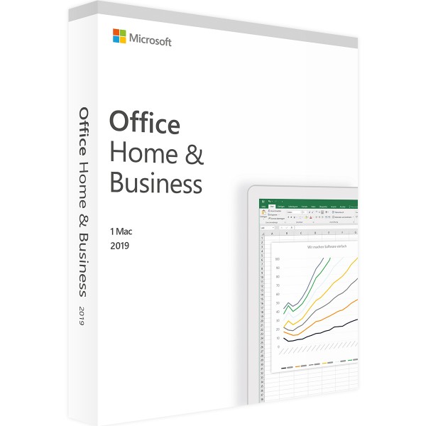 Microsoft Office 2019 Home and Business | pour Mac | compte lié